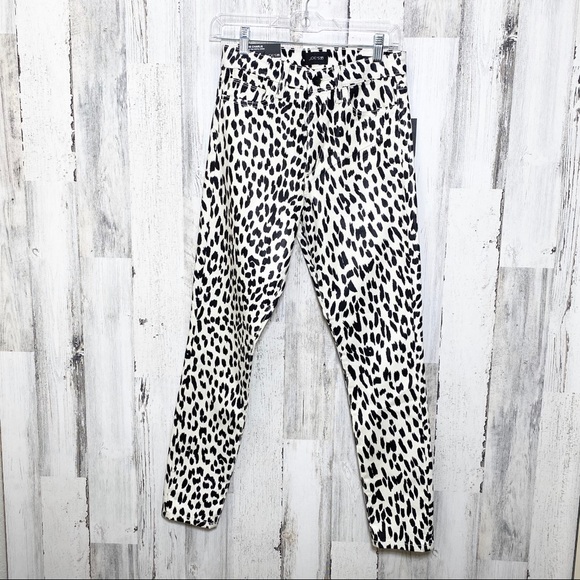 Joe’s Charlie High Rise Skinny Ankle Cheetah Jean - Picture 3 of 10